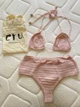 Biquini  Cru Swimwear em crochet