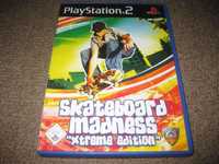 Jogo Skateboard Madness ”Extreme Edition" para a PS2/Completo!