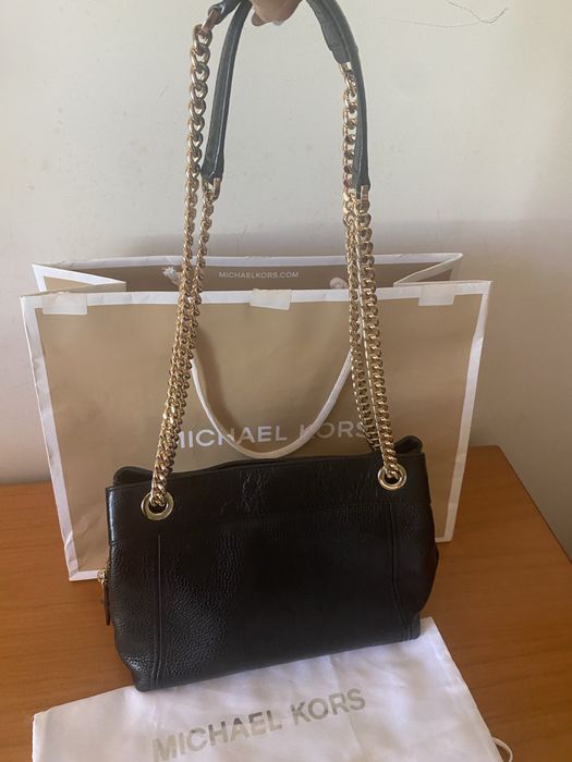 Bolsa Preta em pele Michael Kors (original)