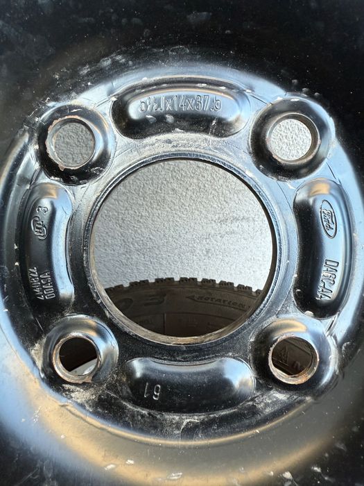 Koła zimowe 5,5J 4x108 14" ET37.5 Ford Fiesta MK7 Fulda 175/65 r14