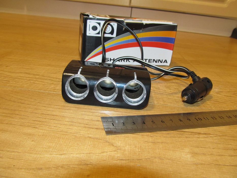 Трійник Адаптер для прикурювача для Автомобіля