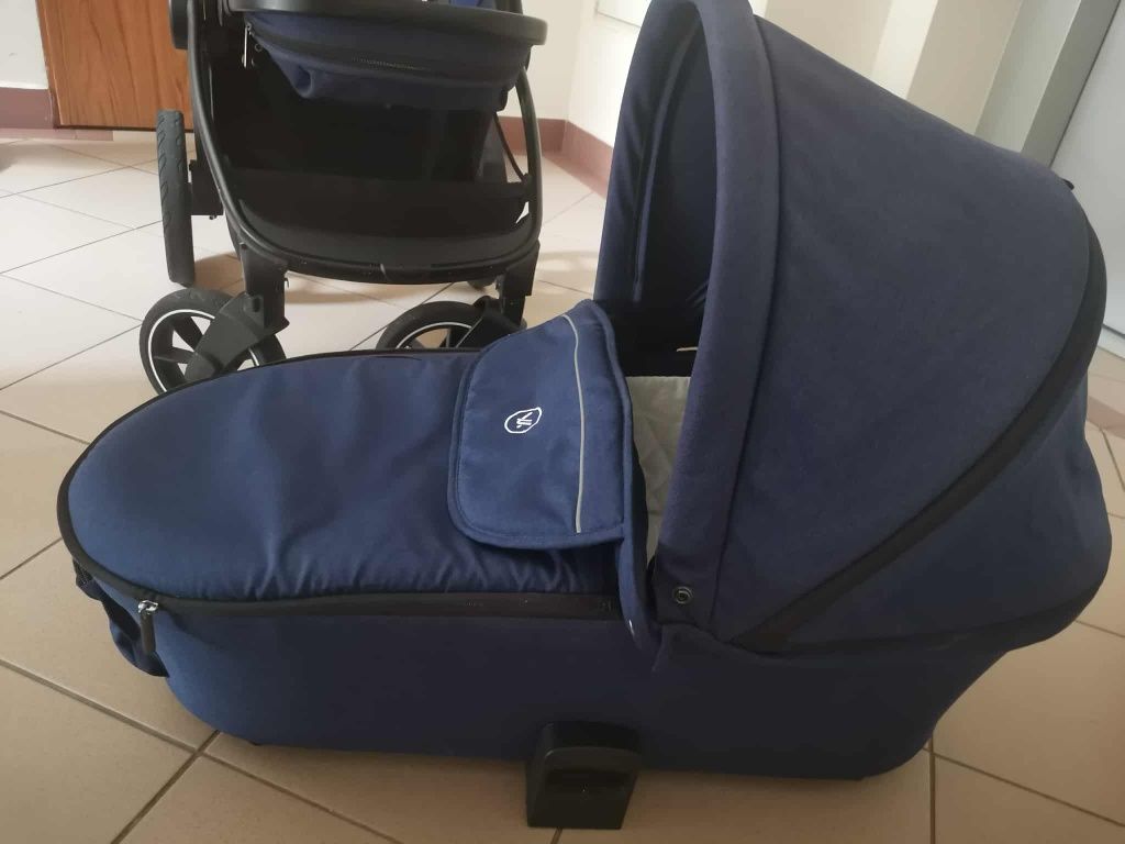 Wózek Muuvo Quick 2.0 gondola + spacerówka + akcesoria