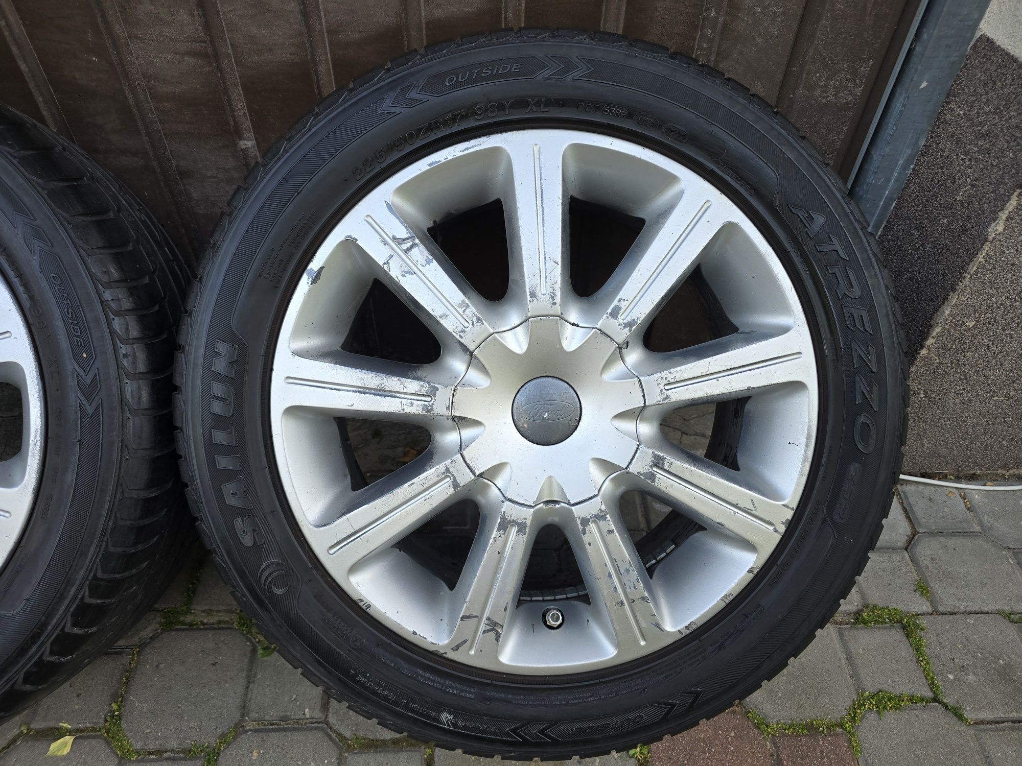 Felgi z oponami 225/50R17 Ford Galaxy 5x108  C-Max S-max Kuga Mondeo