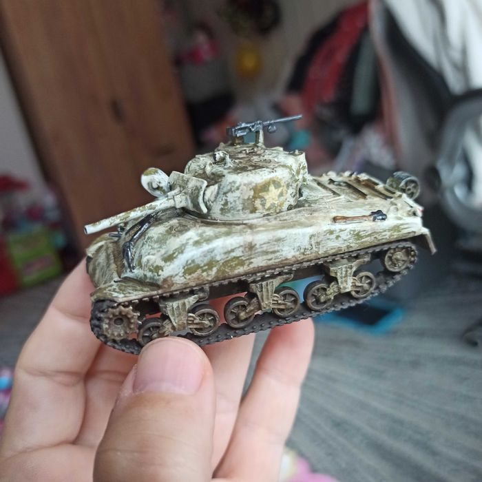 Model czołg sherman 1/72