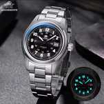 Zegarek automat szafir Addiesdive AD2048 NH35A field watch pilot