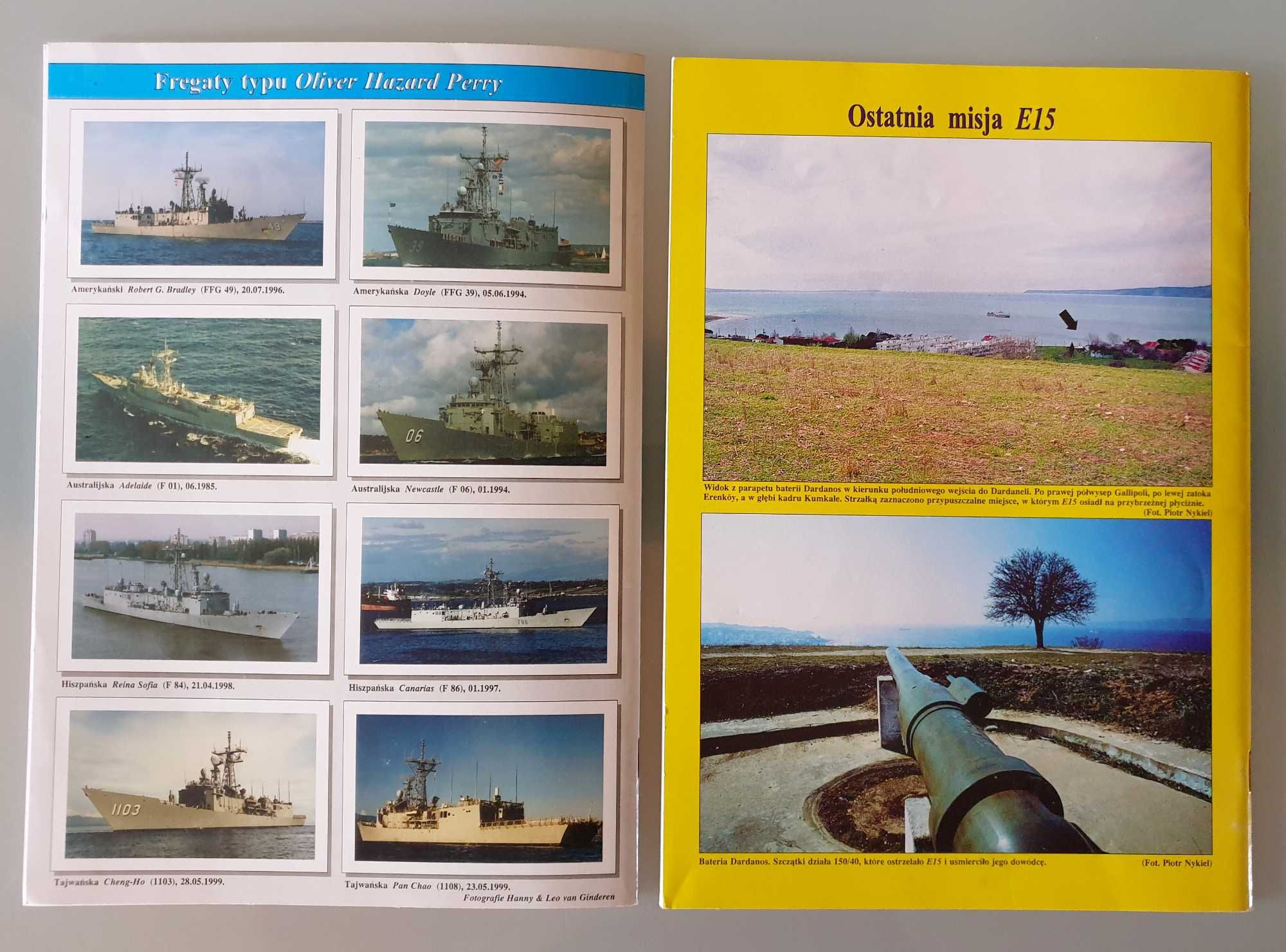 Magazyn "Okręty Wojenne" nr 7 (35) z roku 1999 i 1 (36) z roku 2000