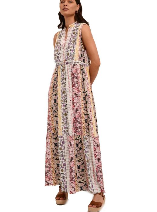 CREAM długa kobieca zwiewna elegancka stylowa sukienka S/M