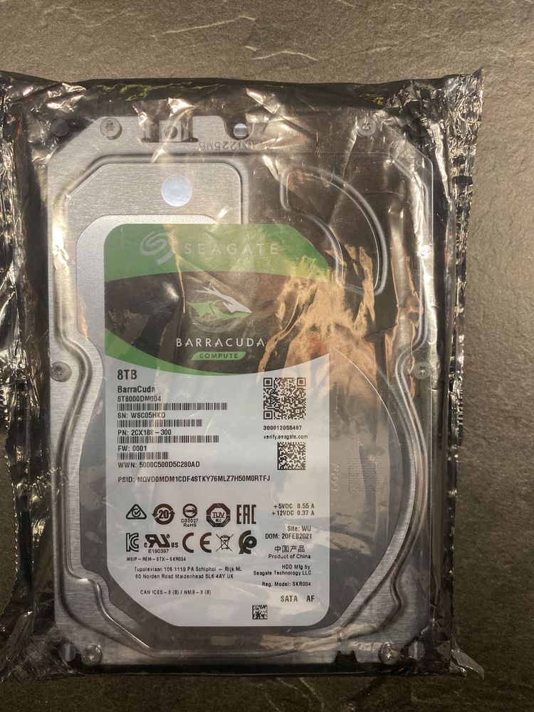 Dysk twardy Seagate 8TB sata III 3.5