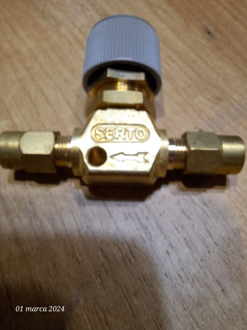 Zawór rwgulacyjny SERTO Frv fi 8 nm