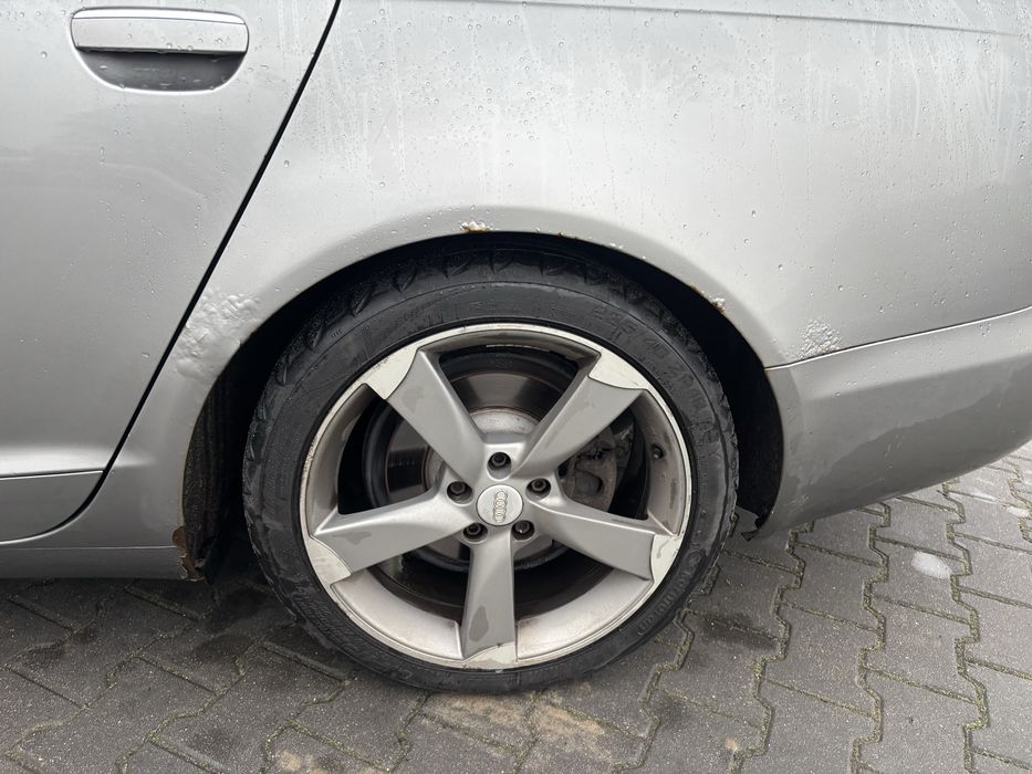 Audi a6c6 3.0tdi quattro webasto łopatki dwa kpl kola