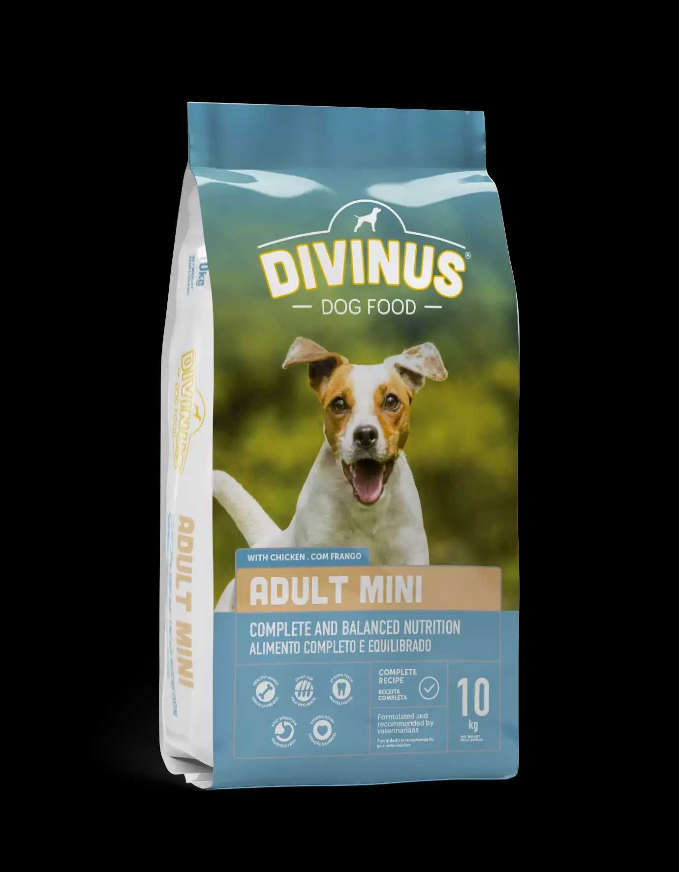 Divinus Adult mini karma dla psów małych ras 10 kg