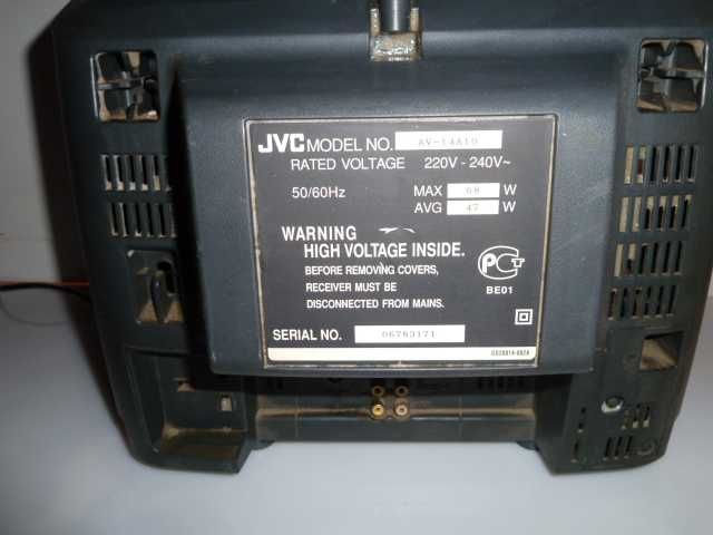 телевизор JVC  экран 13,5 дюймов (35 см) с пультом