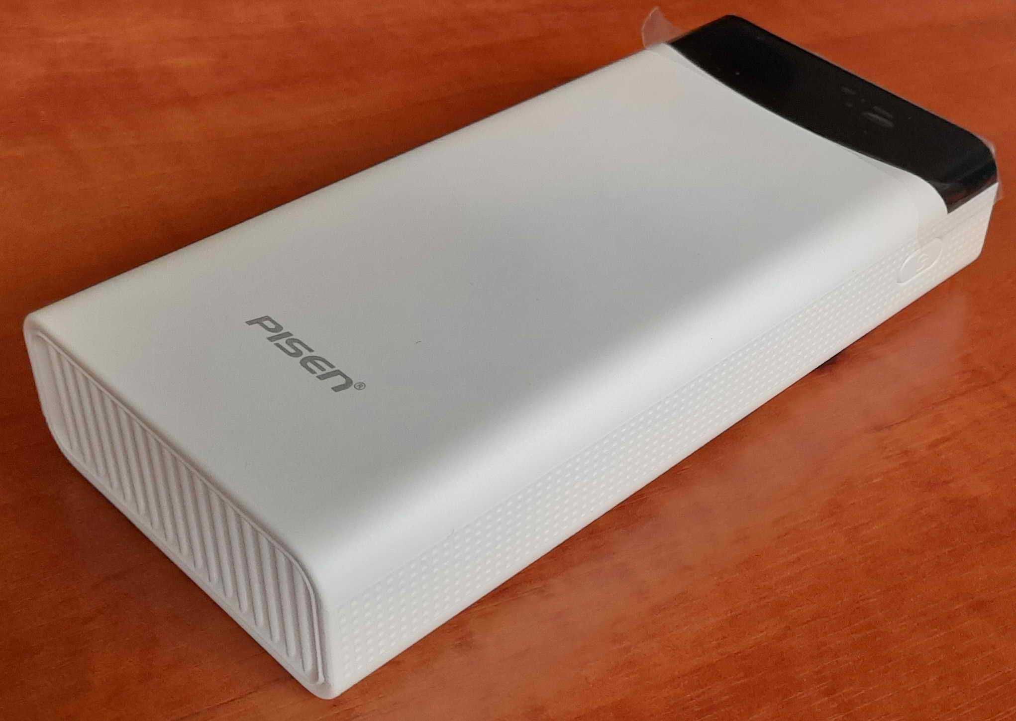 Power bank PISEN 20000 mAh с LED дисплеем внешний аккумулятор