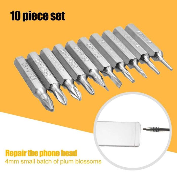 Bits de 4mm para reparações eletrónica, etc.
