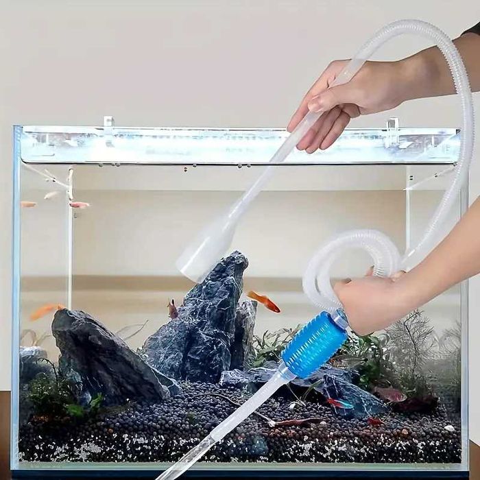 Bomba Sifão para Aquário para Limpeza
