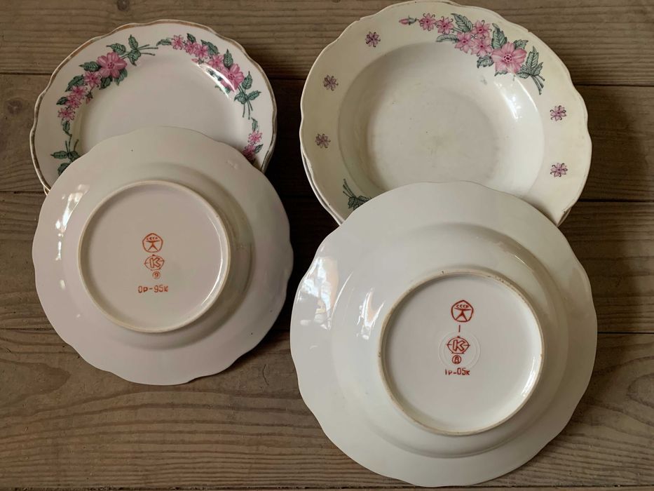 Тарелка Блюдо Салатница посуда Коростень Baccarat