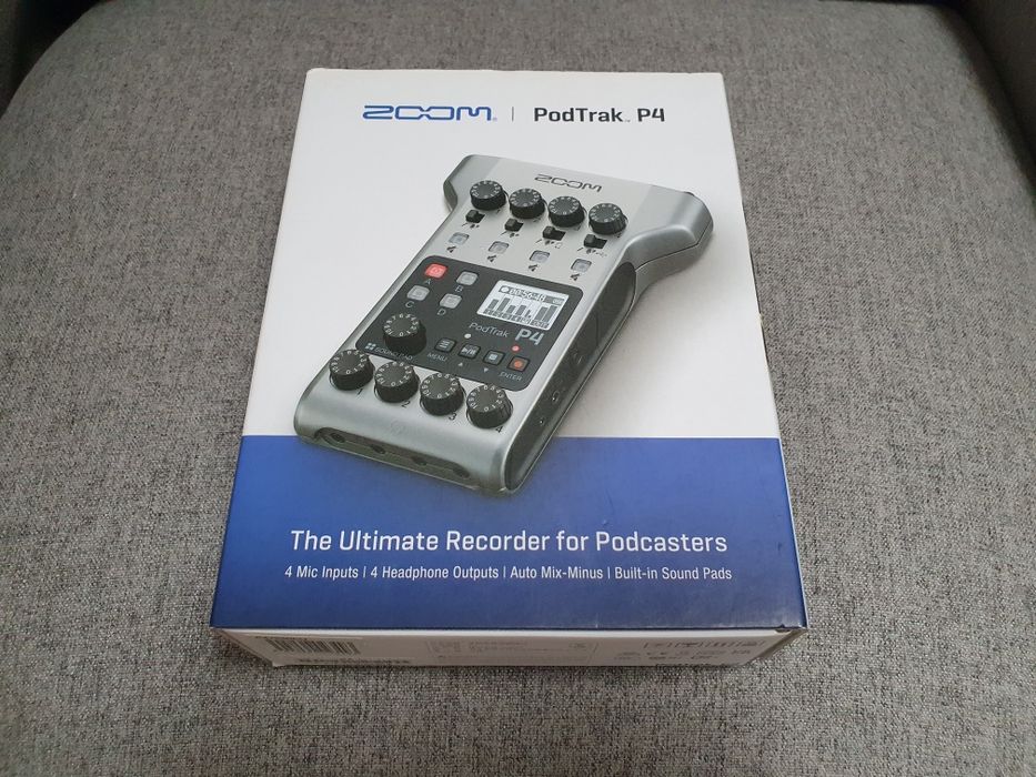 Rejestrator ZOOM P4 Podtrak podcast