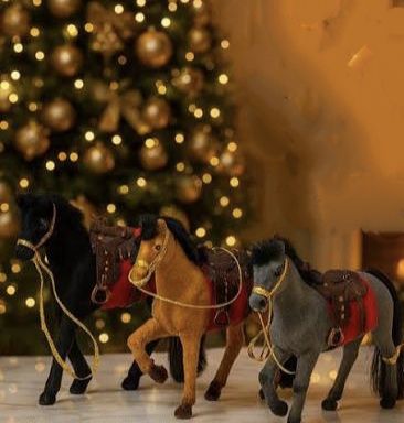 Акція Символ року кінь велюровий новорічна іграшка