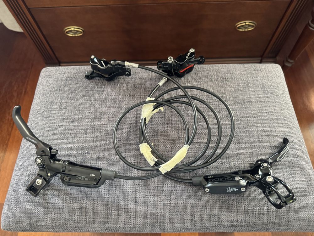 SRAM GUIDE RSC hamulce 4 tłocz Enduro Trail DH Shimano Hope Trickstuff