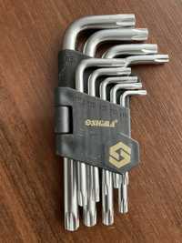 Набор ключей шестигранных Sigma T10-Т50