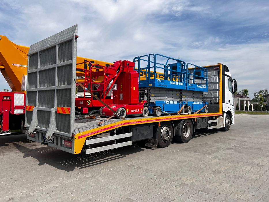 WYNAJEM podnośniki koszowe i nożycowe halowe i 4x4, 11-22m - Sępólno