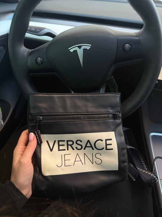Барсетка сумка Versace Jeans ОРИГІНАЛ  Сумка через плече