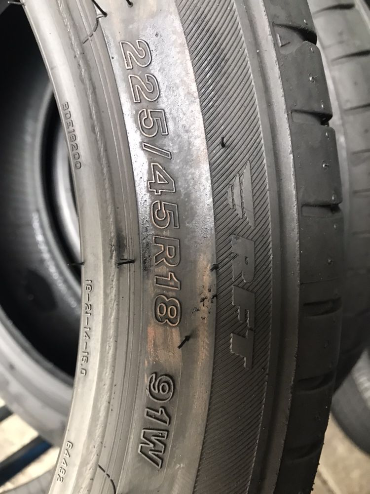 255/40/18+225/45/18 R18 Bridgestone Potenza S001 RSC 4шт