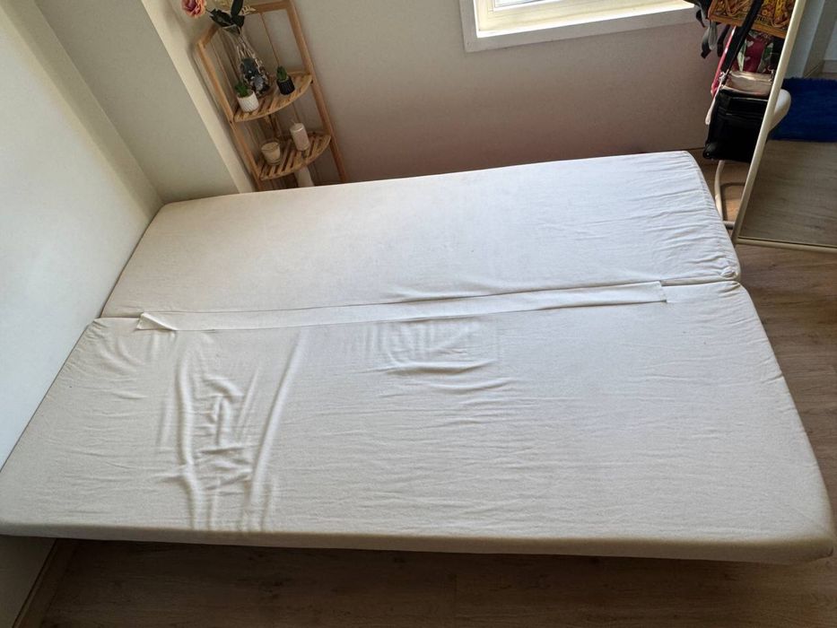 Sofa cama sem capa exterior