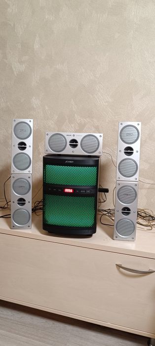 Акустична система F&D F5060X Bluetooth usb 8 дюймів!