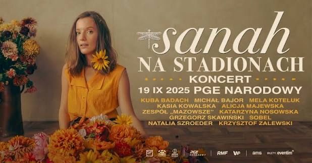 Bilet na koncert Sanah PGE Narodowy trybuny 19.09.2025