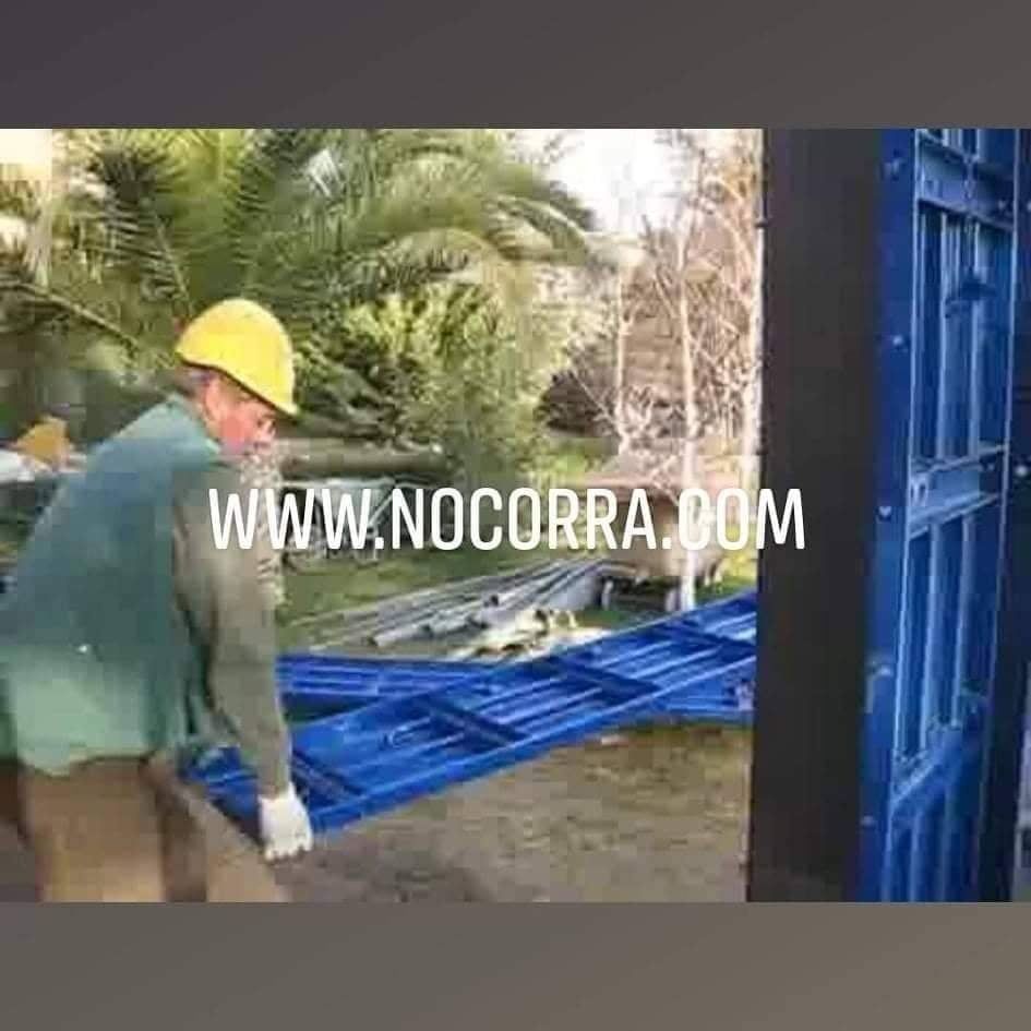 Cofragem pilares em chapa lacada