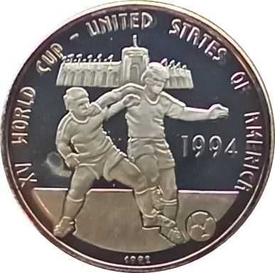 Камбоджа 20 риелей 1992,Чемпионат мира по футболу 1994,серебро