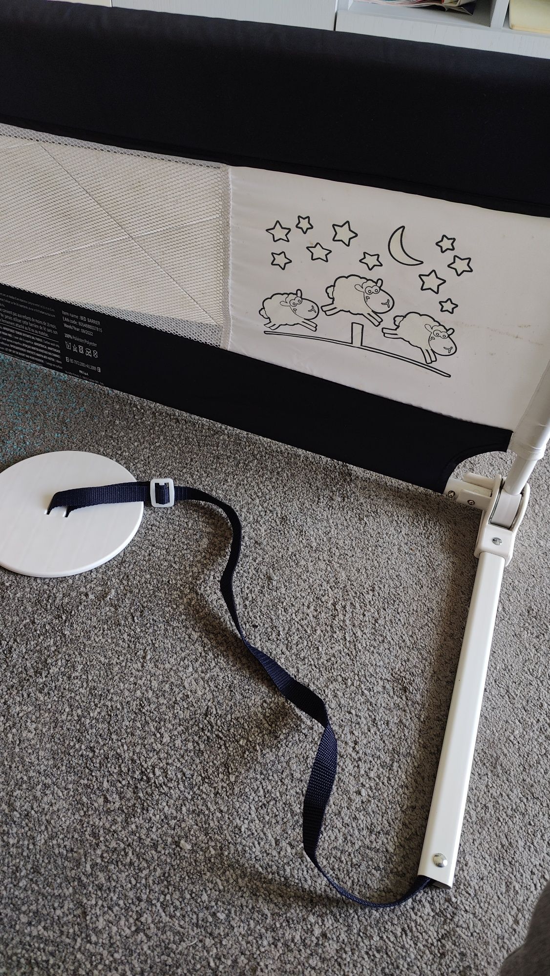 Barreira de segurança para cama Prenatal