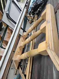 Barierka/ balustrada drewniana 2 elementy