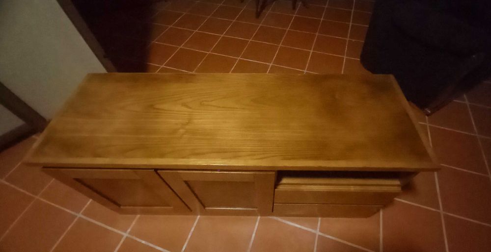 TV and storage cabinet