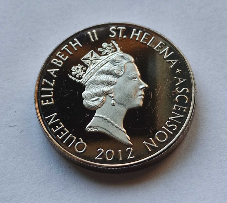 Moneta /Saint Helena East India Company 10 Pence 2012 Elżbieta II /Paw