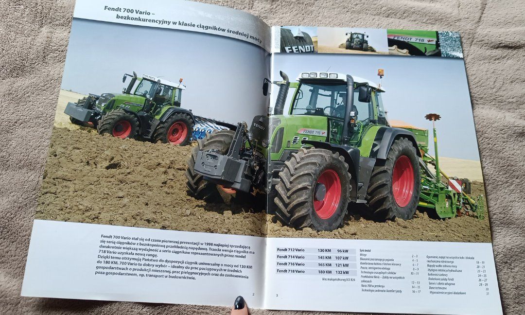 Katalog prospekt Fendt Vario (ursus .Zetor)