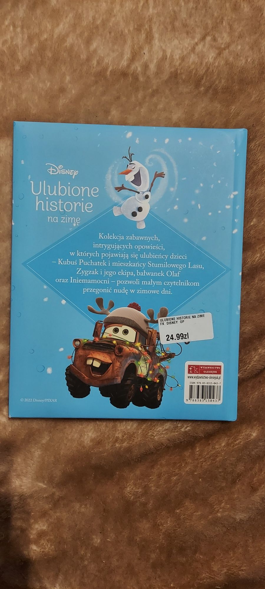 Książka Bajki Disney Ulubione Historie na Zimę #KupMiChceTo prezenty