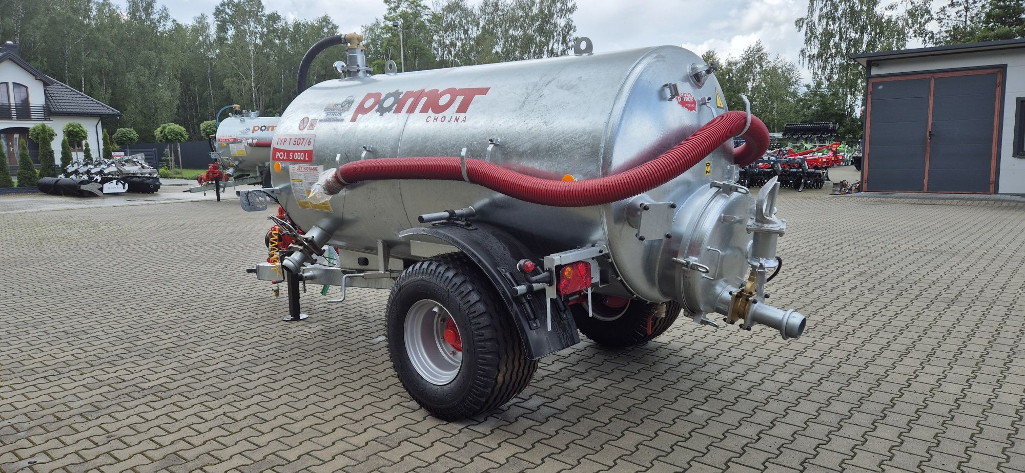 Wóz asenizacyjny Pomot Beczkowóz 5000L 4000L Meprozet 6700L 8000L