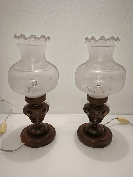 Candeeiros de Mesa Antigos