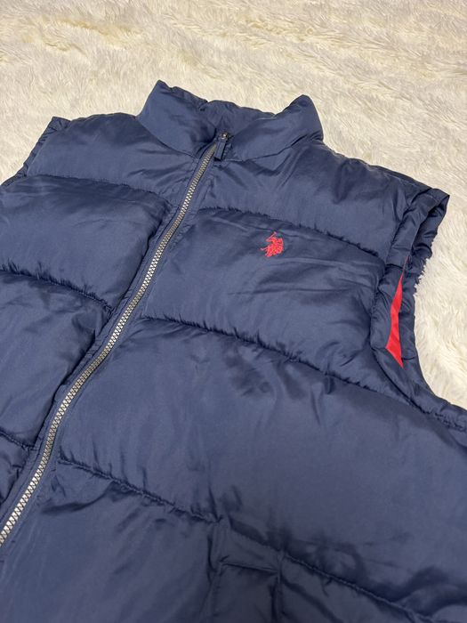 Чоловіча синя жилетка U.S. Polo Assn ОРИГІНАЛ