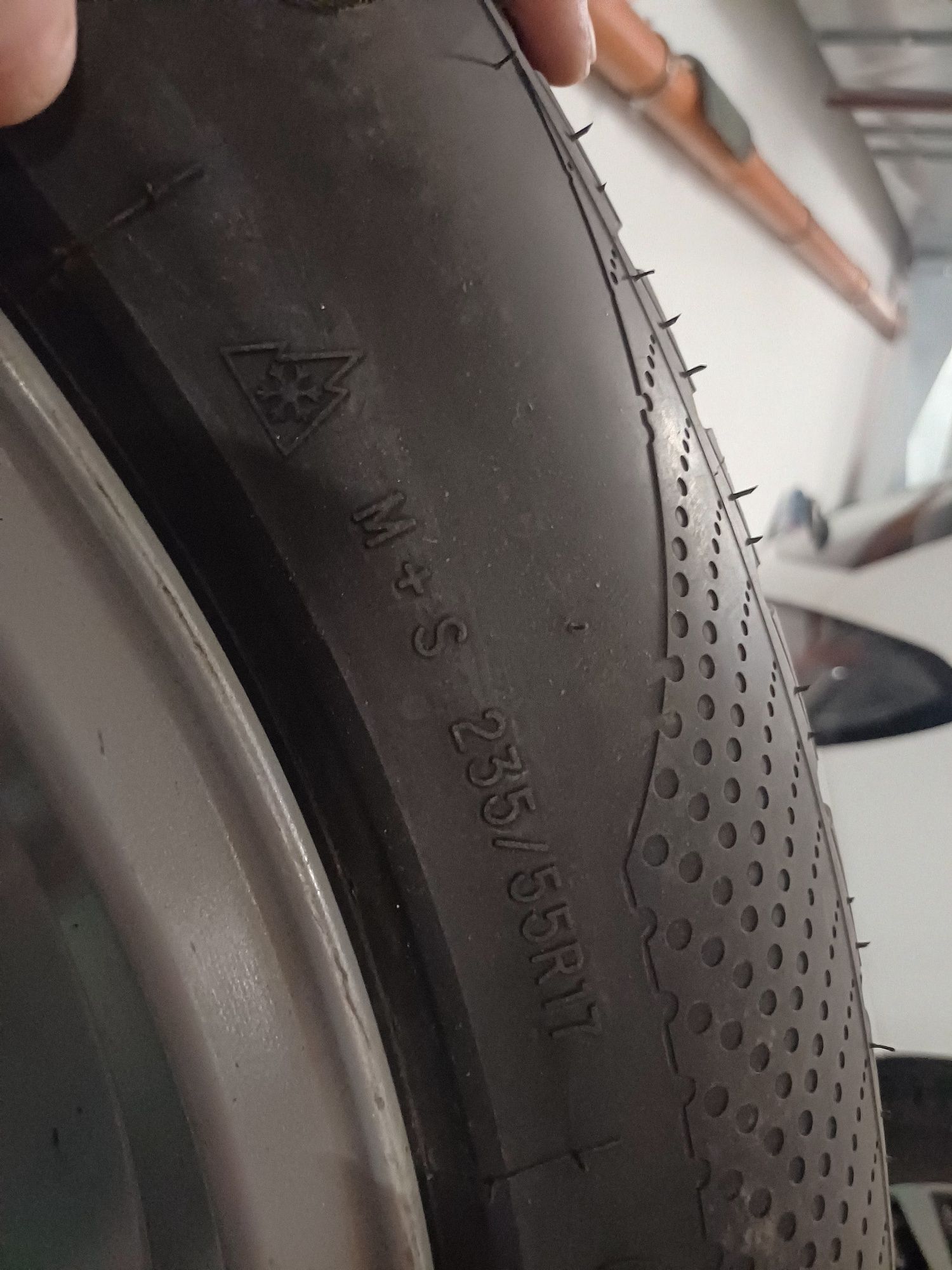 Felgi z oponami all season R17 235/55 insignia b 5x115