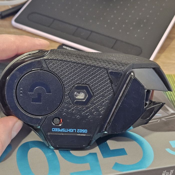 Logitech G502 Ligthspeed/ Бездротова мишка/ Повний комплект