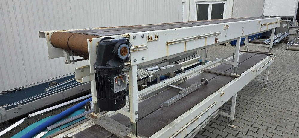 Podajnik taśmowy 5 m taśmociąg przenośnik taśmociąg transporter
