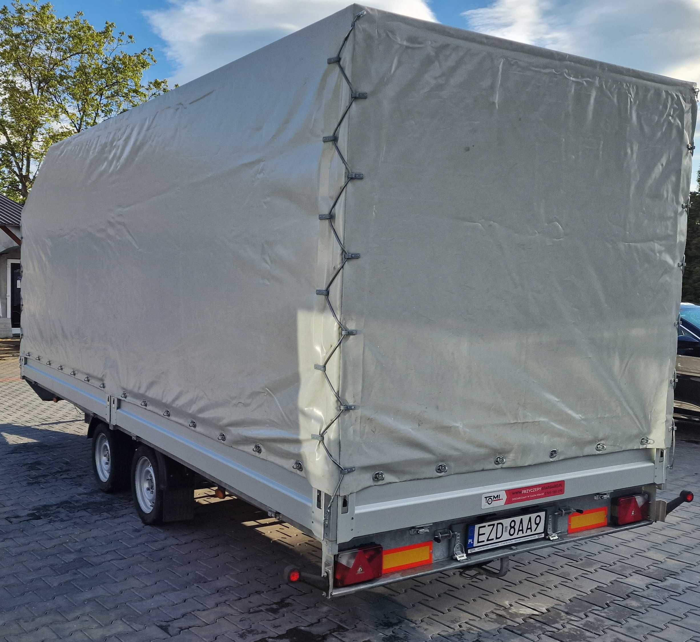 Przyczepa NIEWIADÓW BR2 ATLAS 5,0 2500 ALU 13″