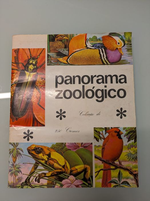 Cadernetas antigas do Sandokan e panorama zoológico