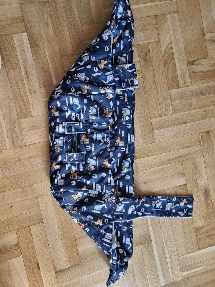 Śpiworek osłonka na nogi do dostawki do wózka dostawka x rider