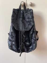 Mochila lantejoulas Zara