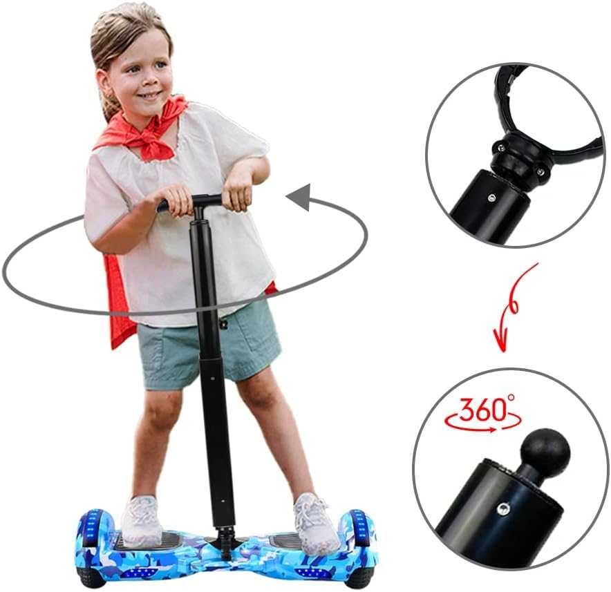 Guiador Extensível de Liga de Alumínio para Hoverboards de 6,5" e 10"