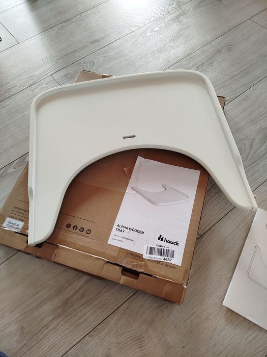 Hauck tacka stolik do krzesełka Alpha+ Beta+